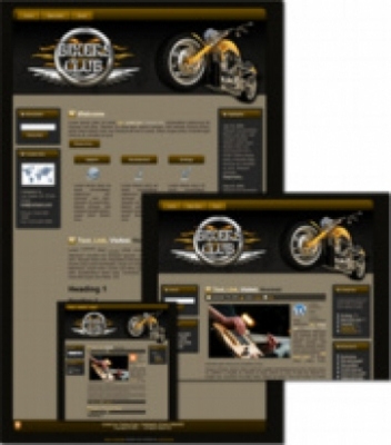 Product picture Bikers Club - WP Theme