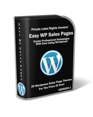 Product picture Easy Wordpress Sales Pages