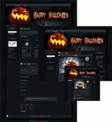 Product picture Halloween Pumpkin WP Theme
