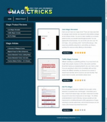 Product picture Magic Tricks Review Site