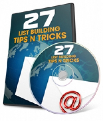 Product picture 27 List Building Tips N Tricks