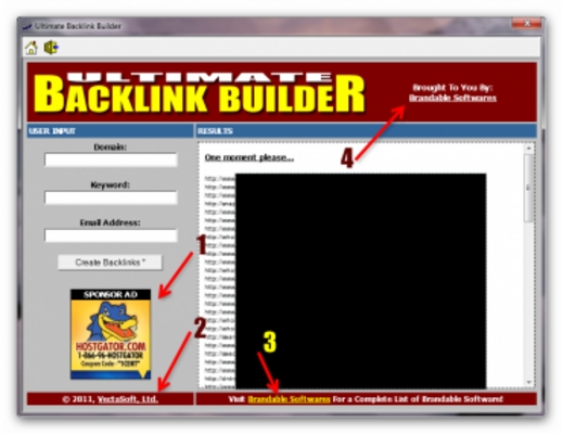 Product picture Ultimate Backlink Builder