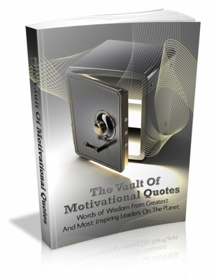 Product picture The Vault Of Motivational Quotes 