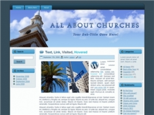Product picture Church Theme 02