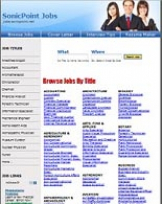 Product picture Jobs Website 