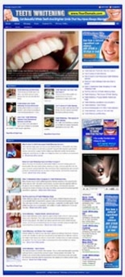 Product picture Teeth Whitening Website 