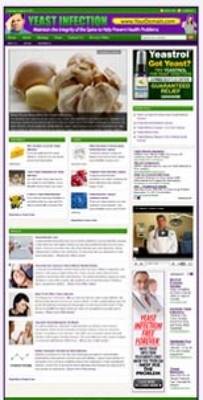 Product picture Yeast Infection Website 