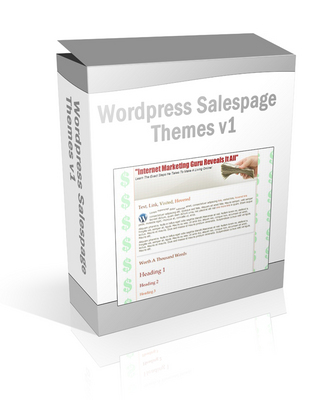 Product picture Wordpress Salespage Themes V1 