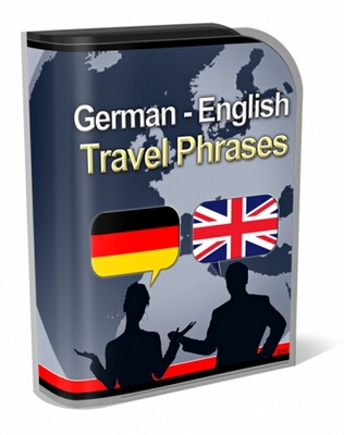 Product picture English German Travel Phrases 