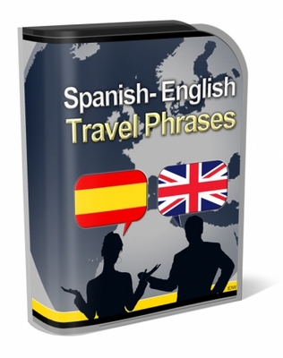 Product picture English Spanish Travel Phrases 