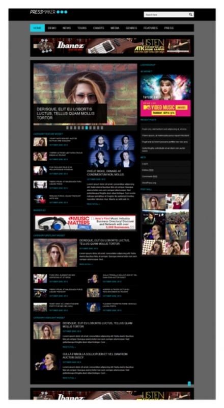 Product picture The PressMaker Wordpress Theme